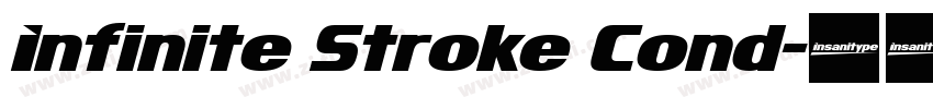Infinite Stroke Cond字体转换